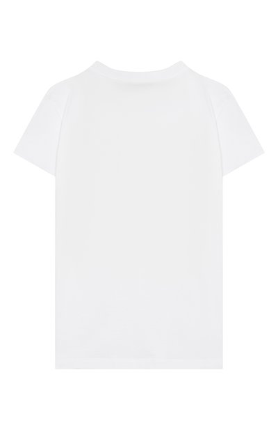 Хлопковая футболка MISSONI белого цвета по цене 17500 руб., арт. MW8A71/J0177/12-16, фото 2 Хлопковая футболка MISSONI, арт. MW8A71/J0177/12-16, фото 2