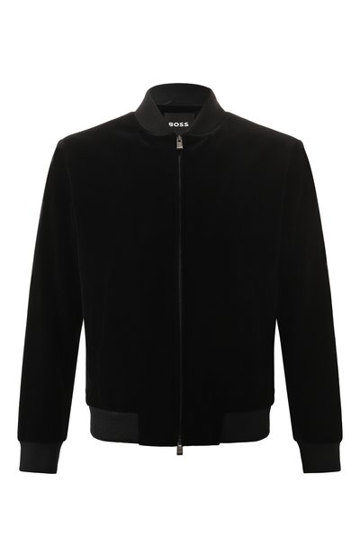 Мужской бархатный бомбер BOSS, арт. 50527947