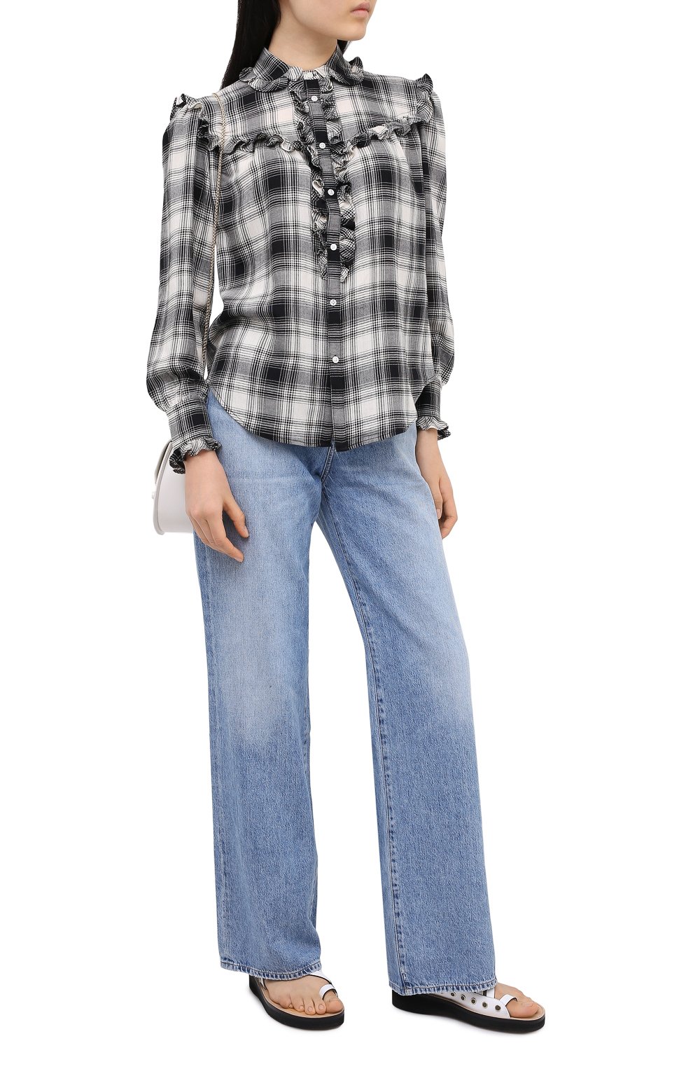 Рубашка из хлопка и вискозы POLO RALPH LAUREN, арт. 211801104, фото 2