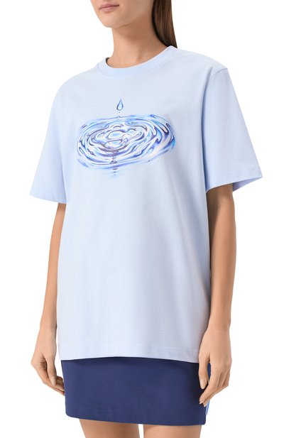 Хлопковая футболка CASABLANCA, арт. M-SP26-JTS-001-05, фото 3