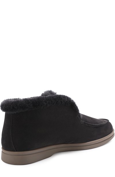 Замшевые ботинки open walk LORO PIANA, арт. FAG3602, фото 4