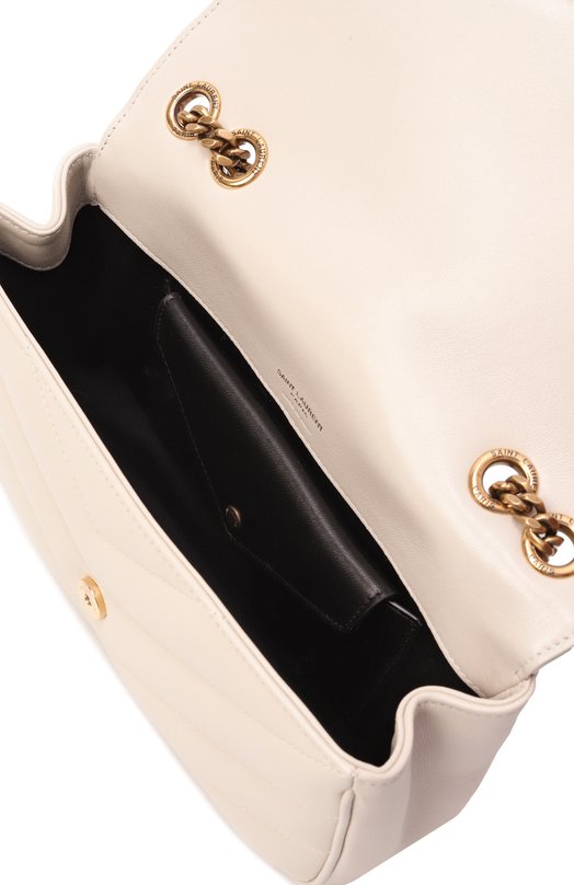 Сумка Loulou small Saint Laurent 801437/AAEAX Кремовый  801437/AAEAX Фото 5