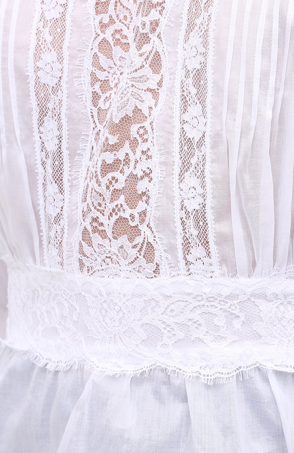 Хлопковая блузка DOLCE & GABBANA, арт. F74R7T/FU5RF, фото 5