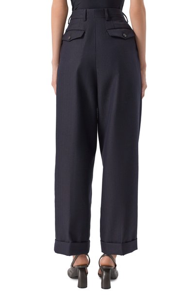Шерстяные брюки DRIES VAN NOTEN, арт. 010920-2193-509, фото 4