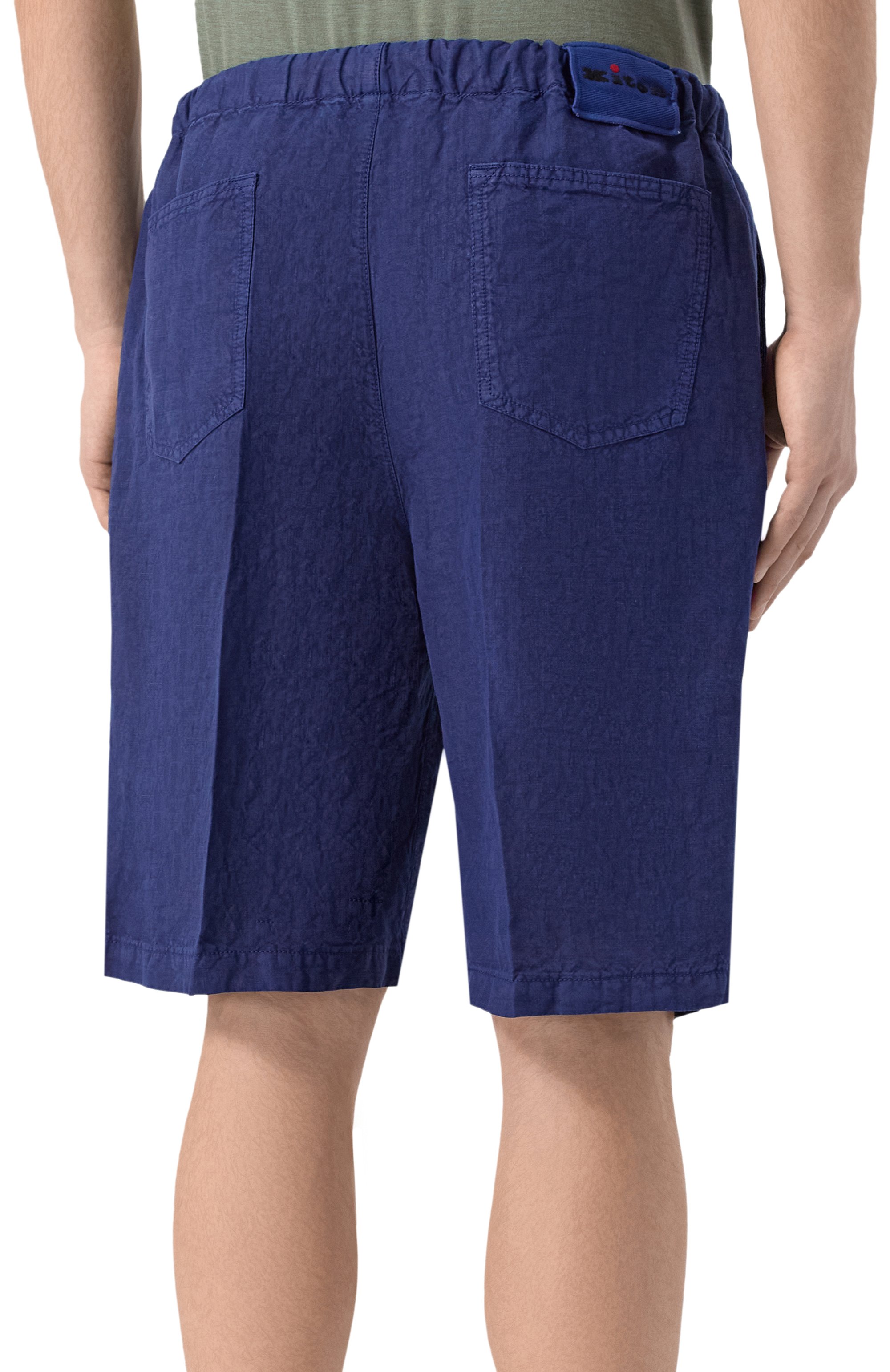 Льняные шорты KITON, арт. UPR004LK0604F02, фото 4