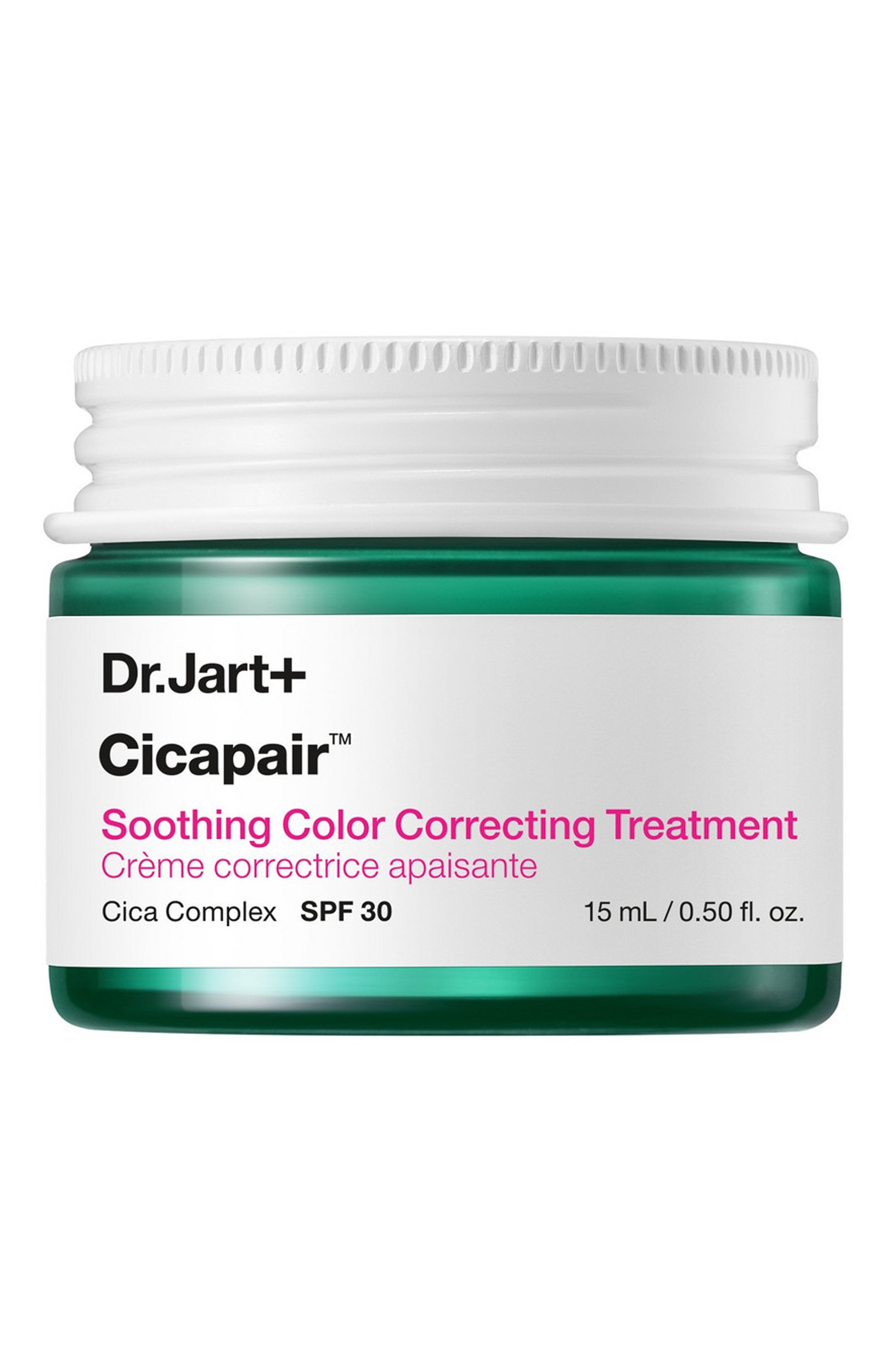 Увлажняющий цветокорректирующий крем cicapair (15ml) DR.JART+ бесцветного цвета по цене 2900 руб., арт. 8809844996676, фото 1 Увлажняющий цветокорректирующий крем cicapair (15ml) DR.JART+, арт. 8809844996676, фото 1