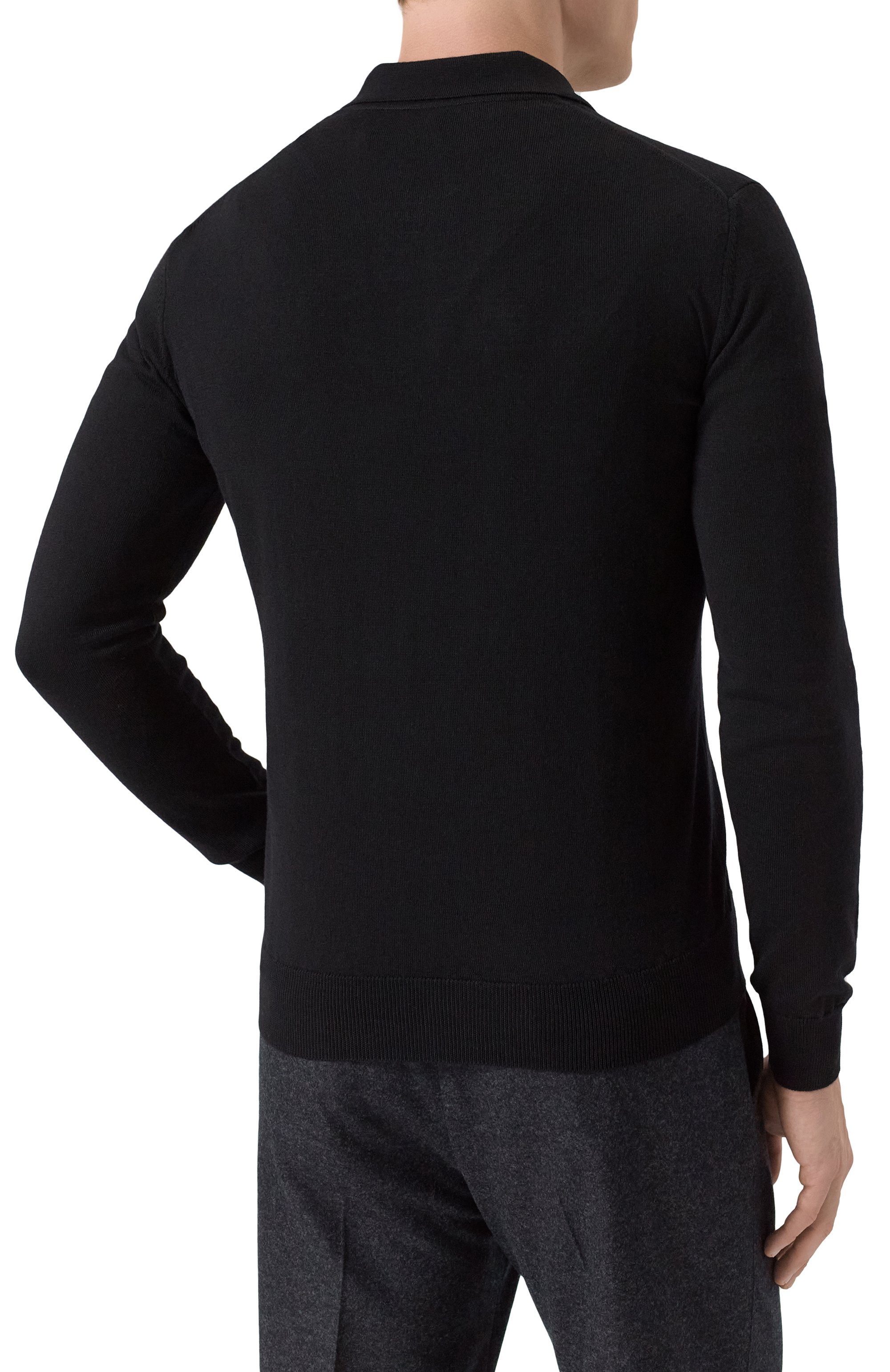 Шерстяное поло CORNELIANI, арт. 26M50F-2625100, фото 4