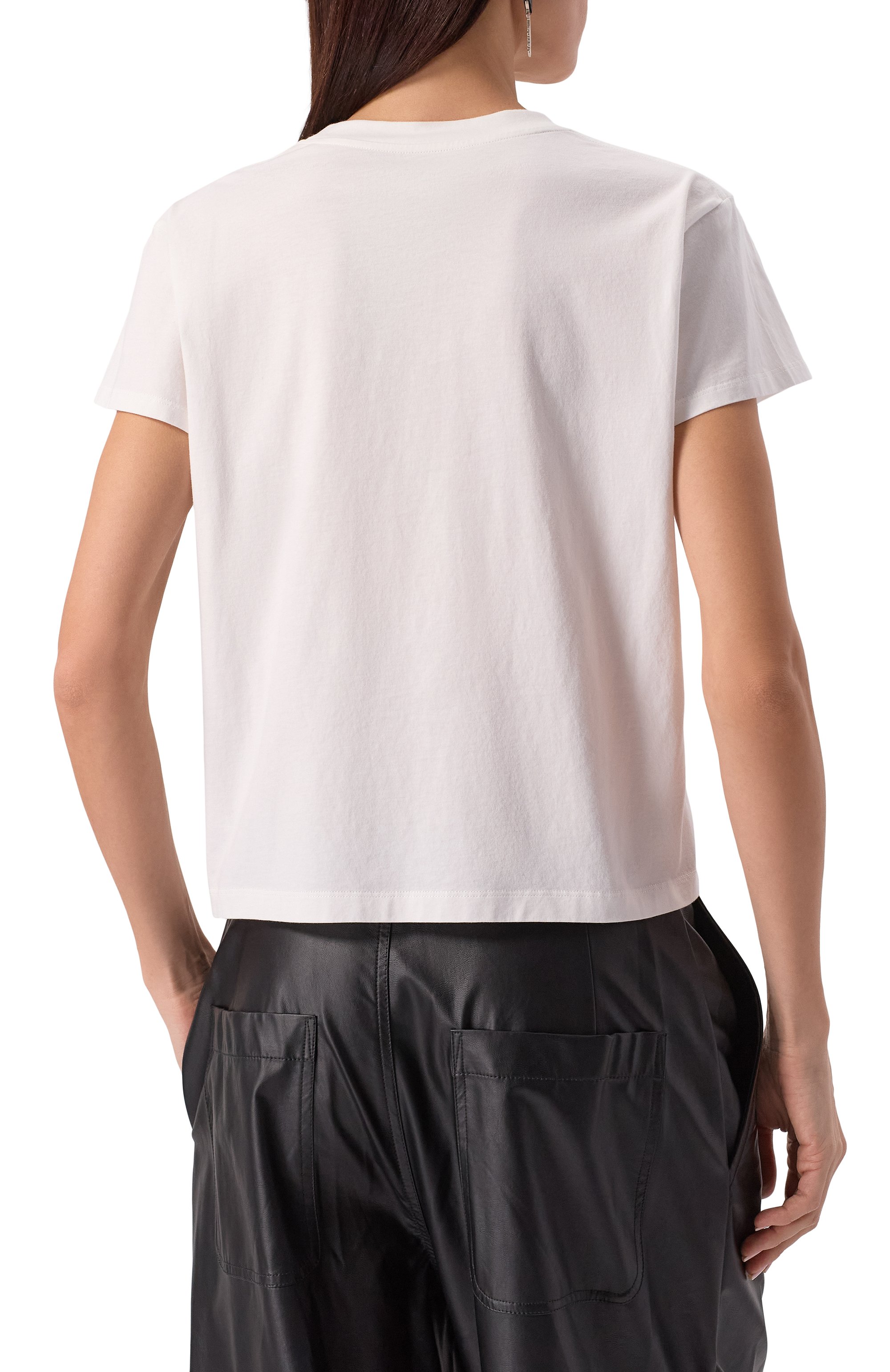 Хлопковая футболка MM6, арт. S62GD0196/S24312, фото 4