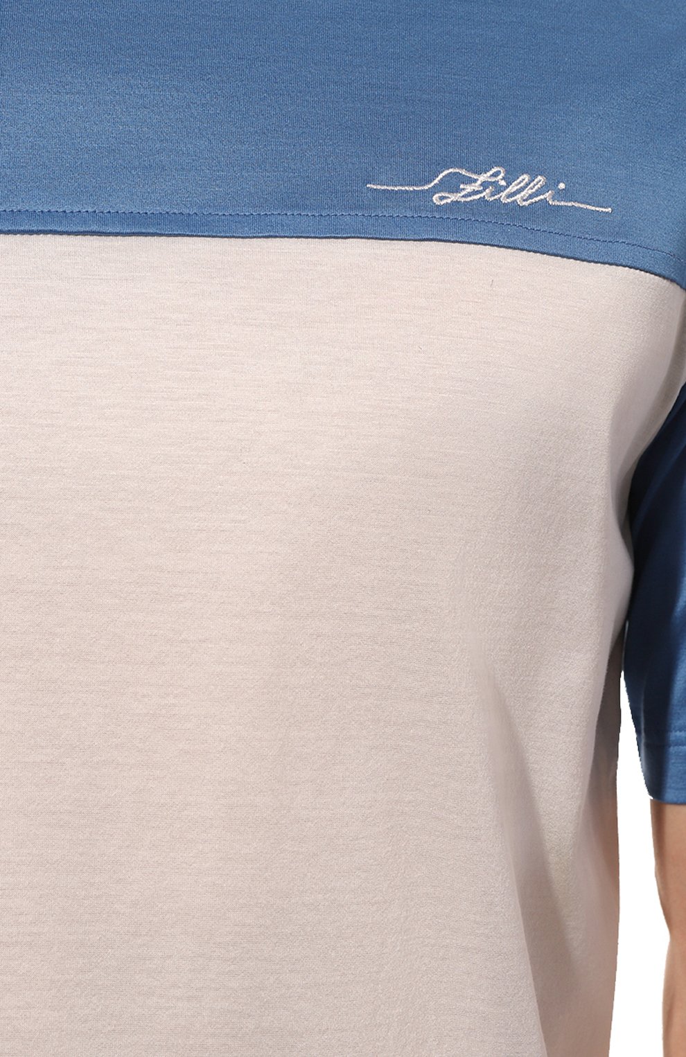 Хлопковая футболка ZILLI, арт. TSR02NM0110VZL0T1M, фото 5