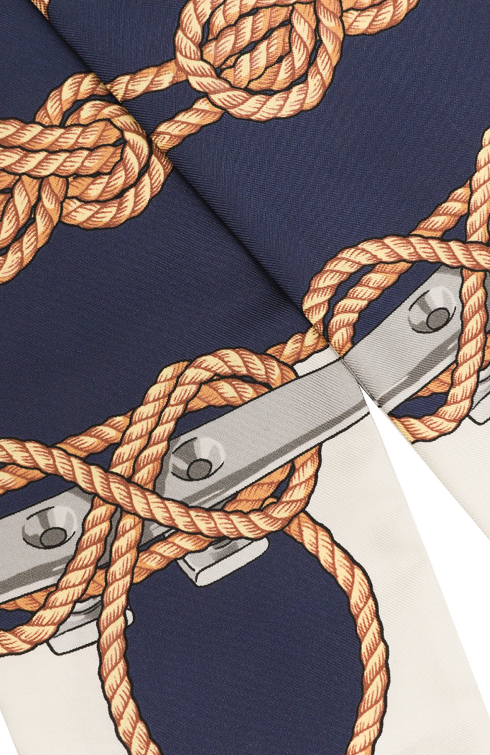 Шелковый шарф-твилли BALLY синего цвета по цене 19150 руб., арт. WSC02R, фото 4 Шелковый шарф-твилли BALLY, арт. WSC02R, фото 4