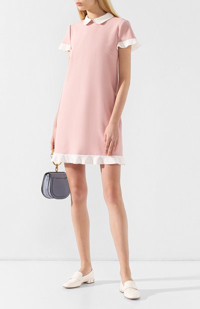 Мини-платье с оборкой REDVALENTINO, арт. RR3VAC80/3FT, фото 2