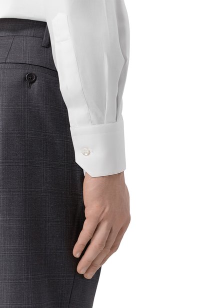 Хлопковая сорочка STEFANO RICCI, арт. MC003678/BN3138, фото 5