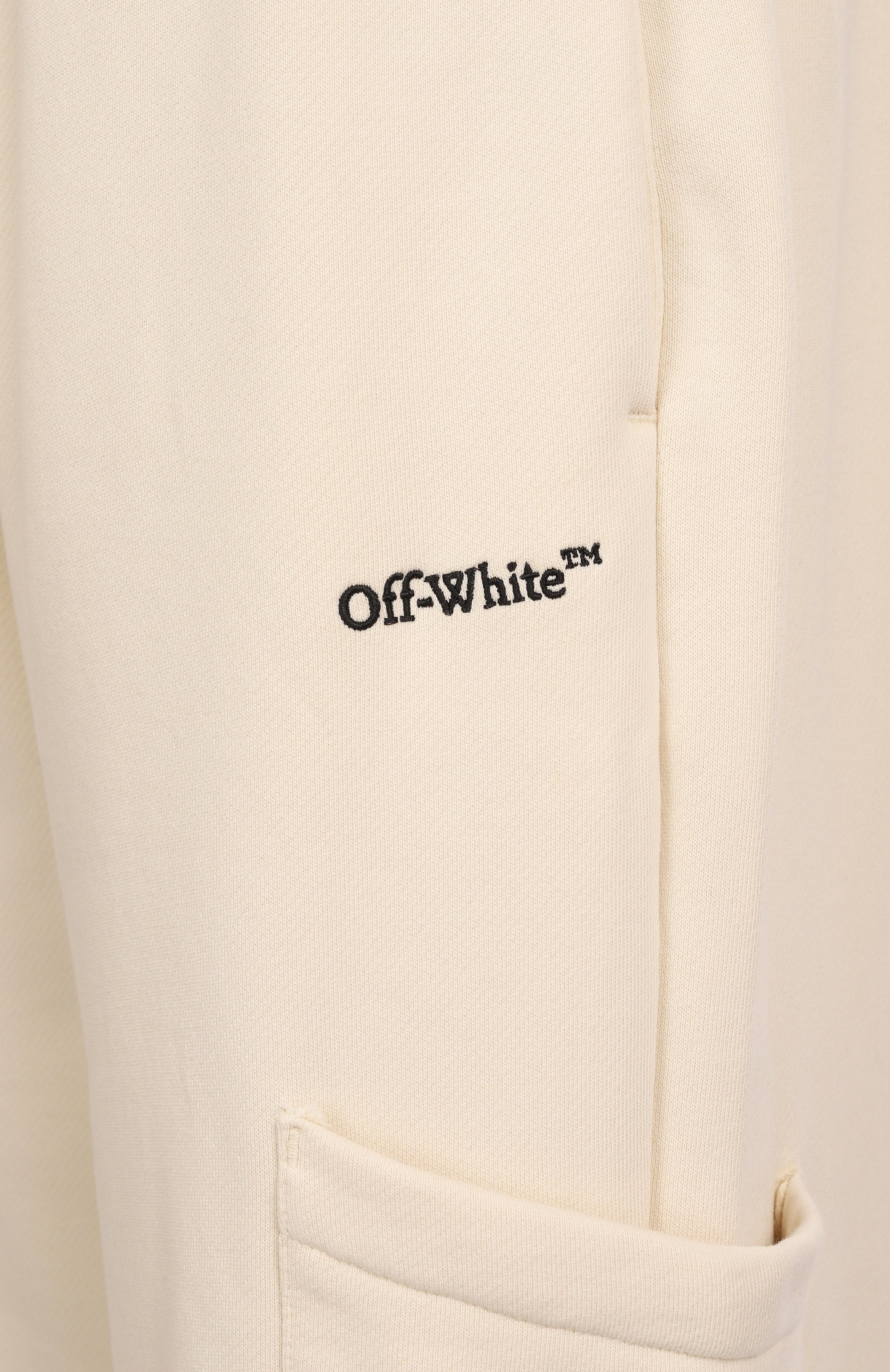 Хлопковые брюки OFF-WHITE, арт. 0WCH025S25FLE002, фото 6