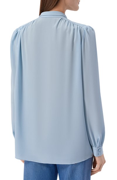 Шелковая блузка VALENTINO, арт. 8B3AB835/21B, фото 4