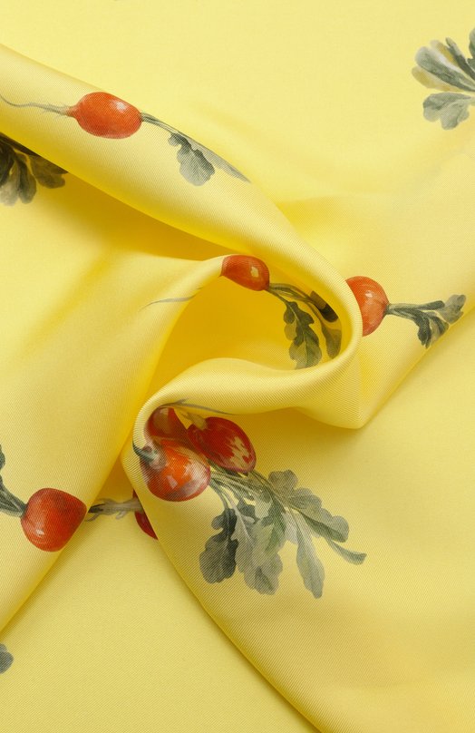 Шелковый платок Jacquemus 26EACU00821/AW00263 Жёлтый  26EACU00821/AW00263 Фото 3