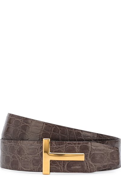 Ремень из кожи каймана TOM FORD, арт. TB178T-A19/CYAC, фото 1