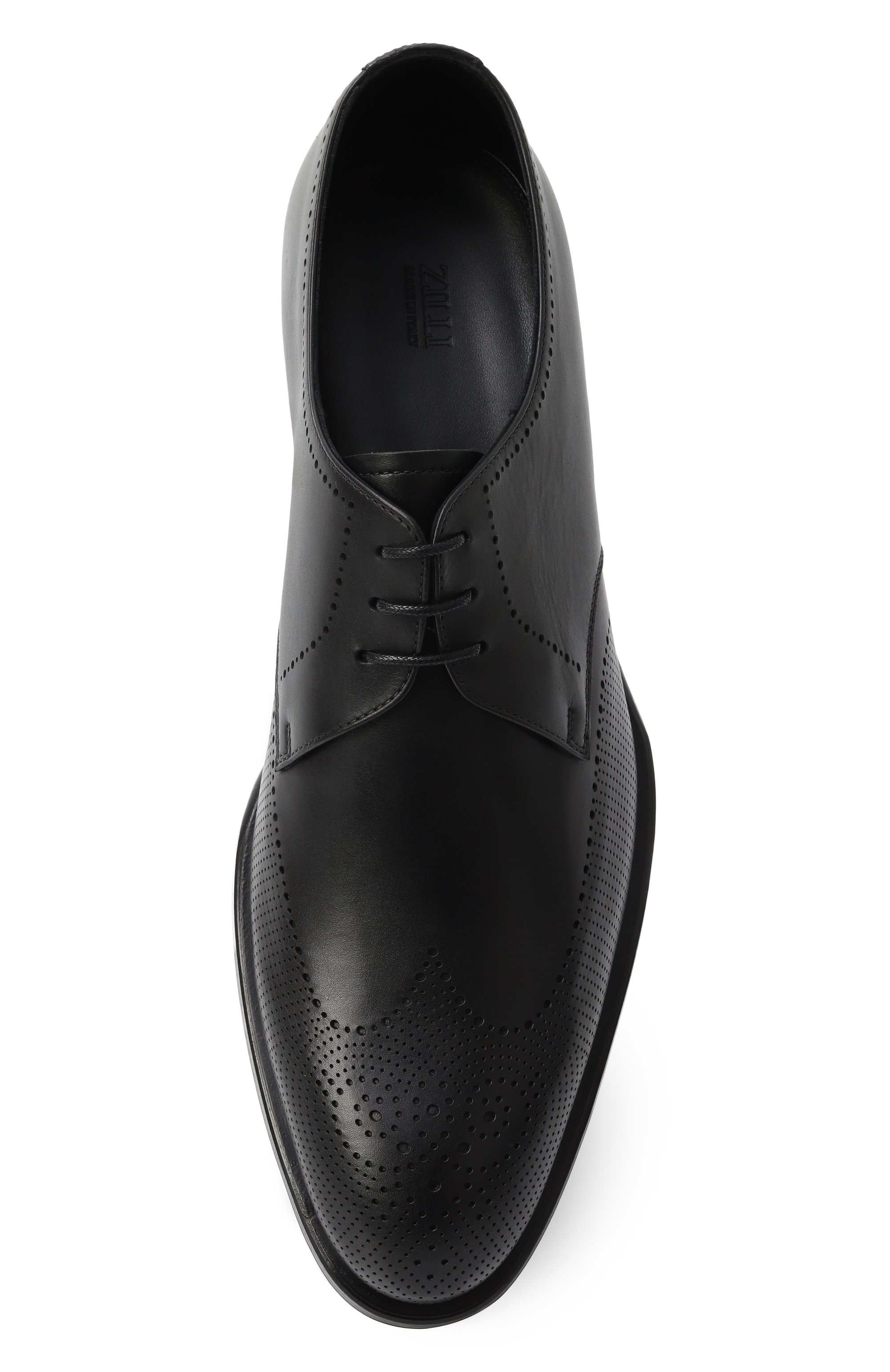 Кожаные дерби ZILLI, арт. H0125AM1020VSWH01, фото 6