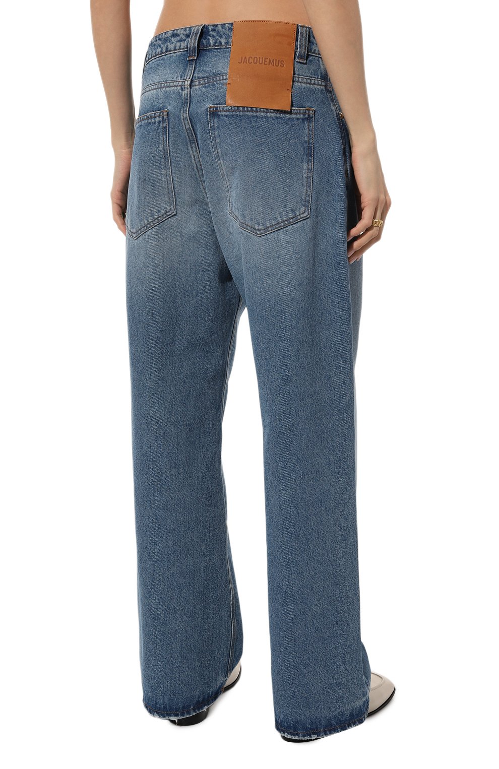Джинсы JACQUEMUS синего цвета по цене 63000 руб., арт. 24E241DE0381513, фото 4 Джинсы JACQUEMUS, арт. 24E241DE0381513, фото 4