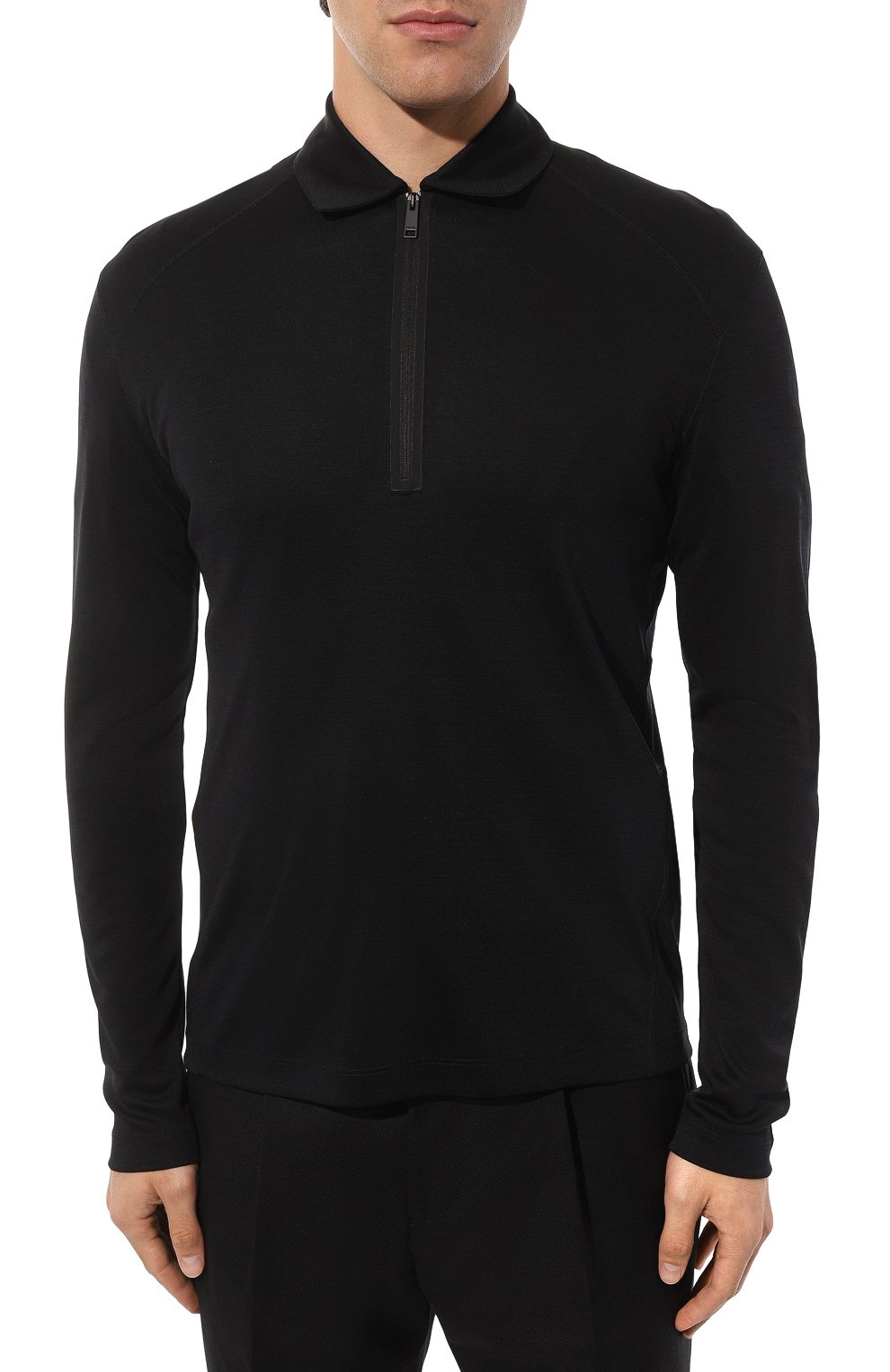 Шерстяное поло ZEGNA, арт. UC328A6/CCT702, фото 3