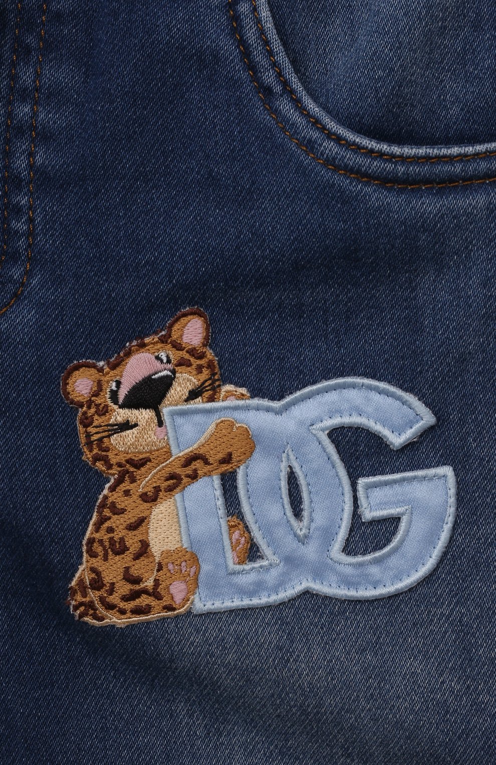 Джинсовые шорты DOLCE & GABBANA, арт. L1JQ00/G7HX4, фото 3