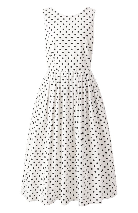 фото Хлопковое платье dolce & gabbana