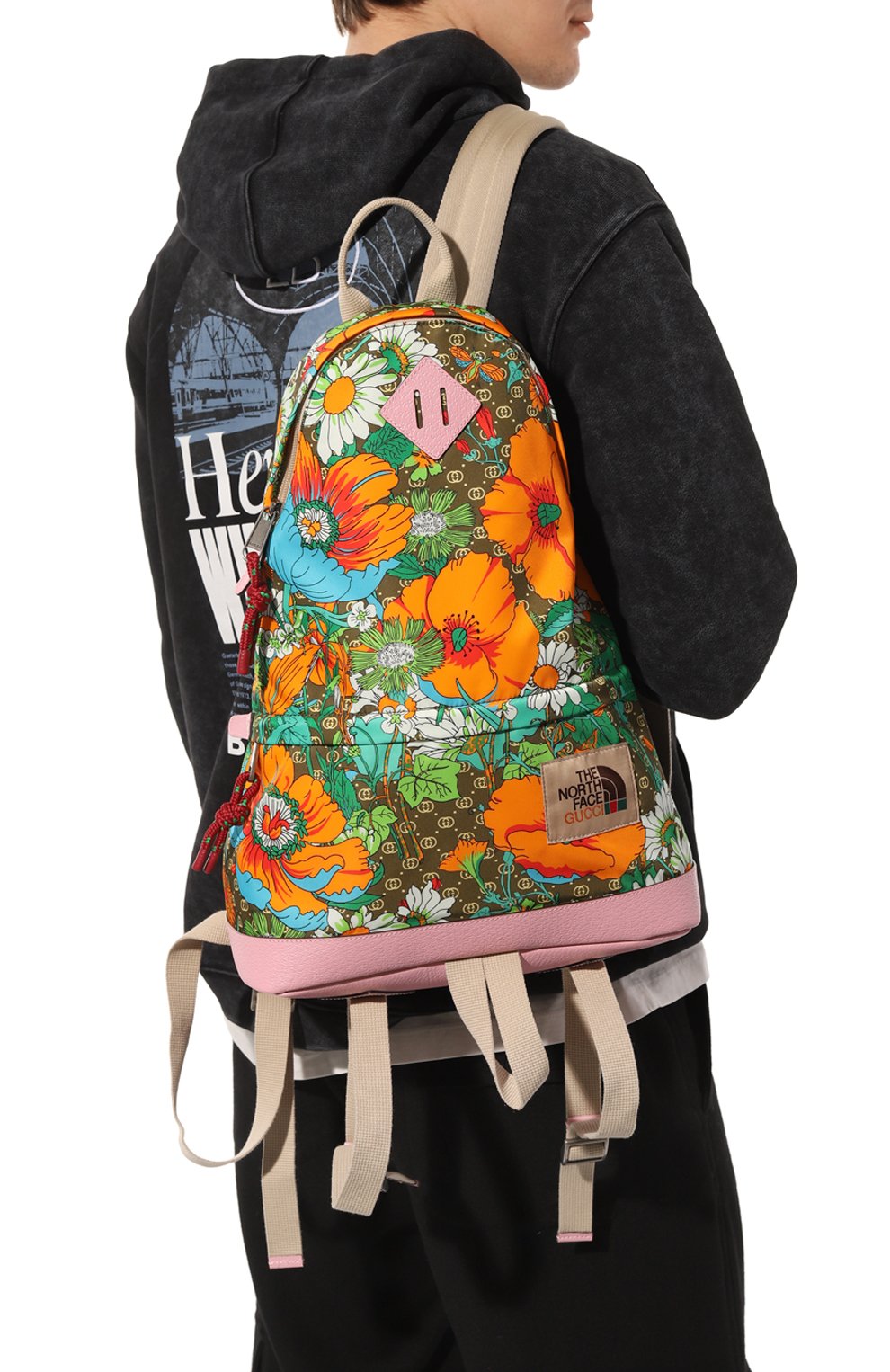 Текстильный рюкзак the north face x gucci GUCCI, арт. 650288 UIIBN, фото 2