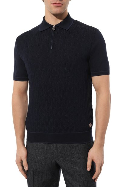 Поло из шелка и хлопка STEFANO RICCI, арт. K818042P31/F23170, фото 3