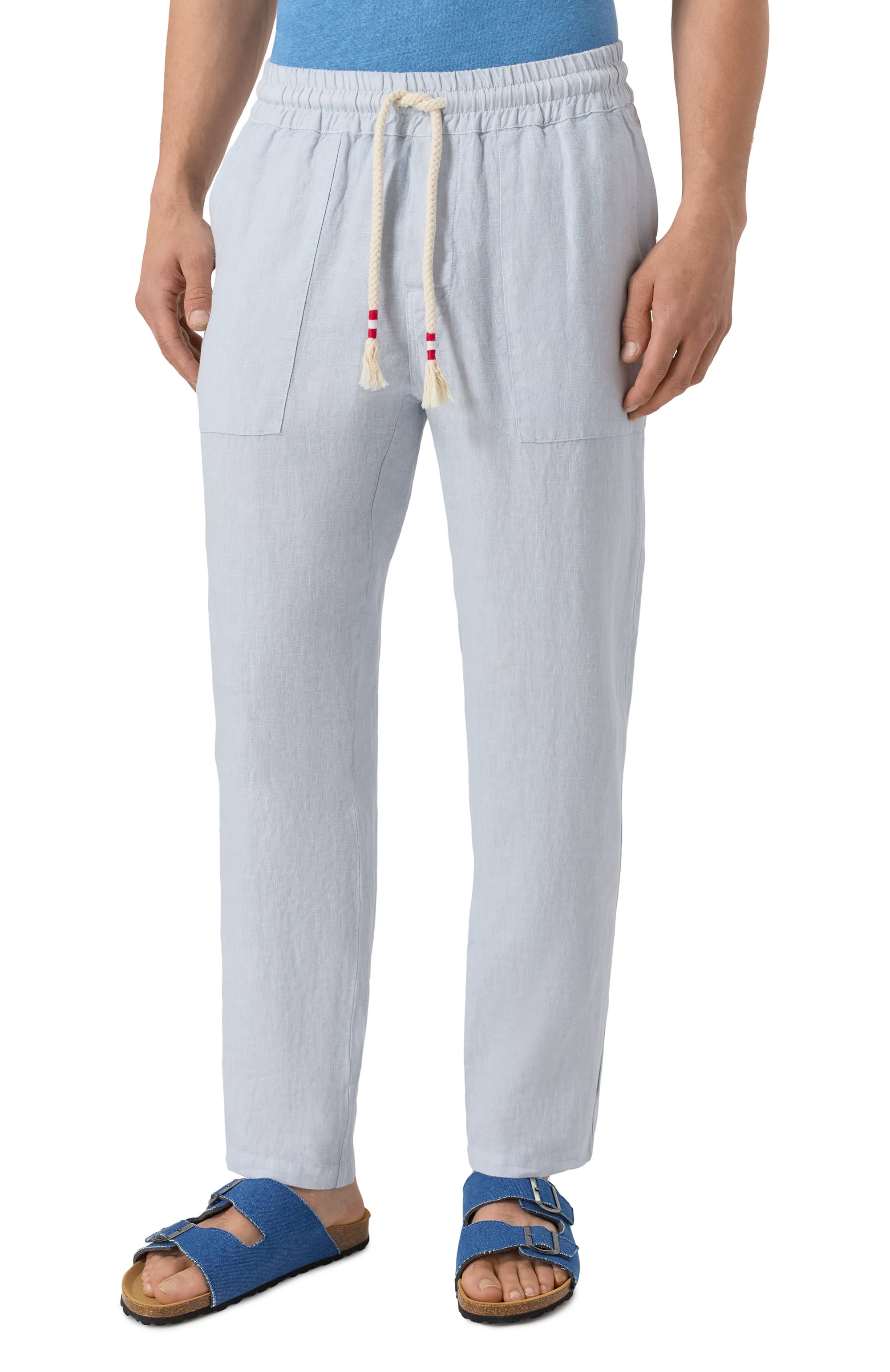 Льняные брюки MC2 SAINT BARTH, арт. STBM CALAIS/00322H, фото 3