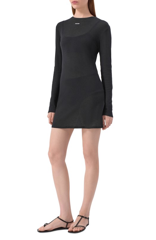 Хлопковое платье Ksubi WPF25DR008 Чёрный  WPF25DR008 Фото 2