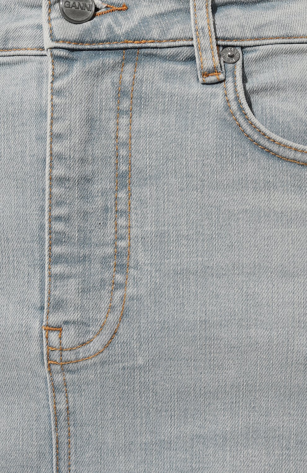 Джинсовая юбка GANNI, арт. J1474/6624, фото 5