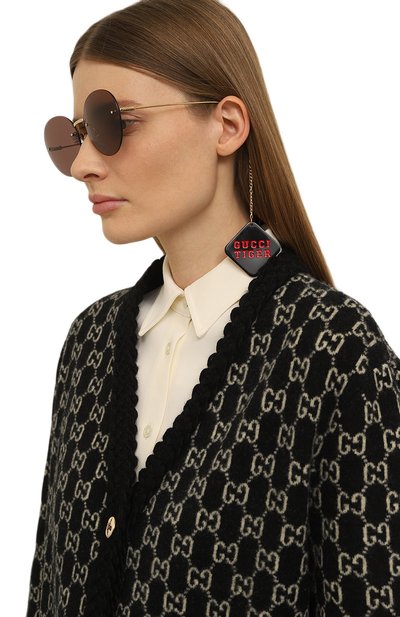 Солнцезащитные очки и цепочка GUCCI, арт. GG1149S 008, фото 2
