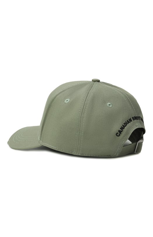 Хлопковая бейсболка Dsquared2 BCM0603/05C00001 Зелёный  BCM0603/05C00001 Фото 3