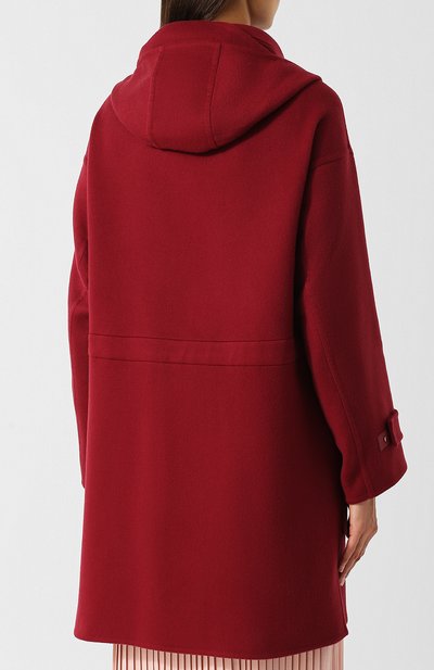 Кашемировое пальто с капюшоном и накладными карманами LORO PIANA, арт. FAI2824, фото 4