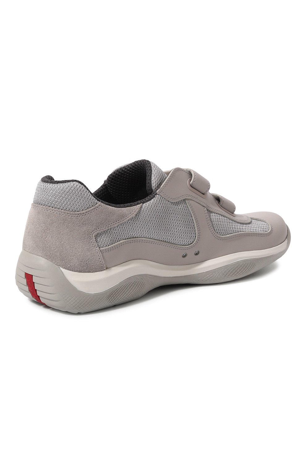 Комбинированные кроссовки america's cup PRADA, арт. 4P0723-5RU-F0518-ZFT0, фото 5