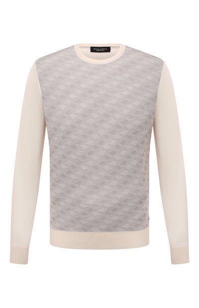 Мужской джемпер из шерсти и шелка STEFANO RICCI, арт. K606311G01/F22464