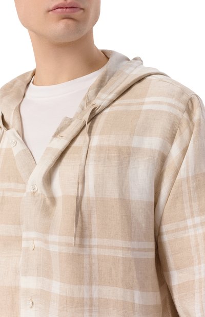 Льняная рубашка WHITE SAND, арт. 26SU20H00D/505, фото 5