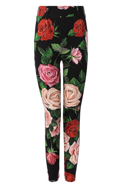 Женские шелковые брюки DOLCE & GABBANA, арт. FTBFET/FSAX7