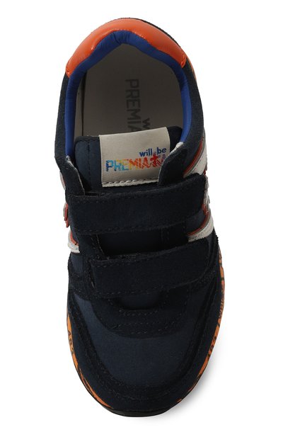 Кожаные кроссовки sky PREMIATA WILL BE, арт. 24049407/SKY V/27-35, фото 4