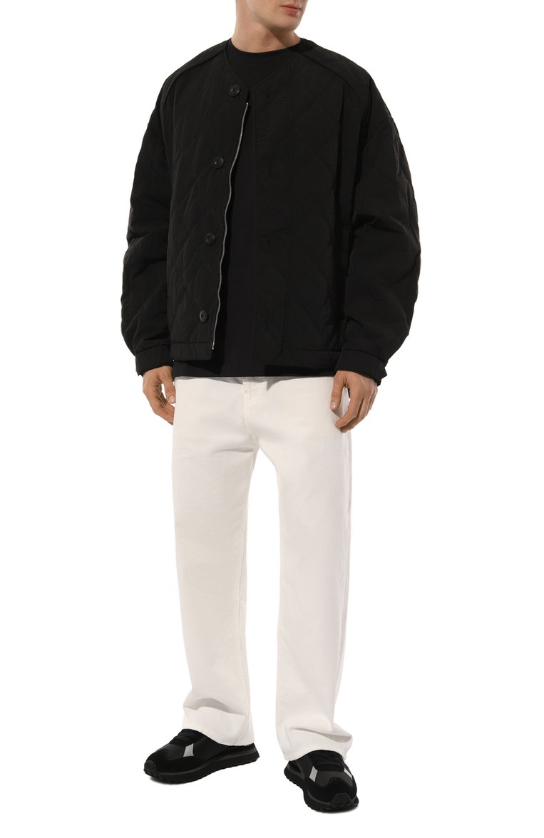 Комбинированные кроссовки VERSACE JEANS COUTURE, арт. 76YA3SE2/ZP076, фото 1