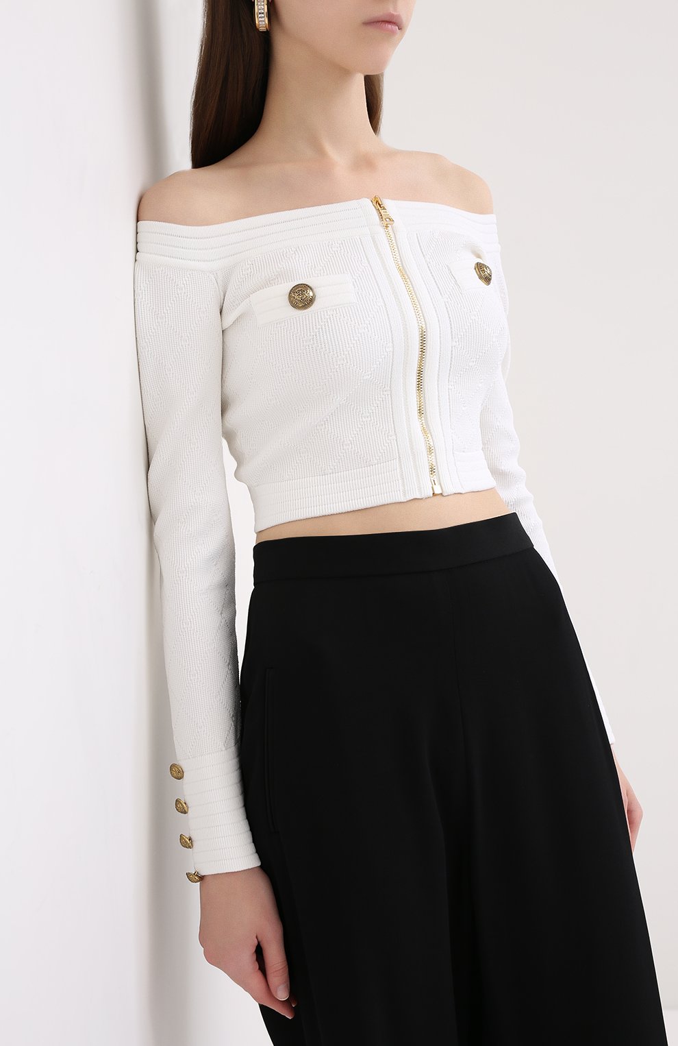 Топ из вискозы BALMAIN, арт. UF10526/K110, фото 3