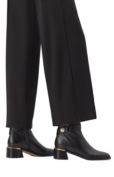 Кожаные ботильоны noor 45 JIMMY CHOO, арт. N00R 45/SQM, фото 3