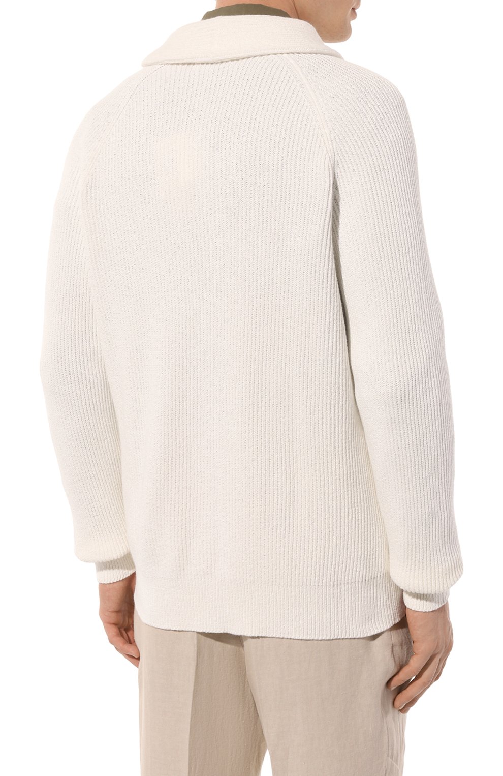 Хлопковый кардиган BRUNELLO CUCINELLI, арт. M2W706006, фото 4