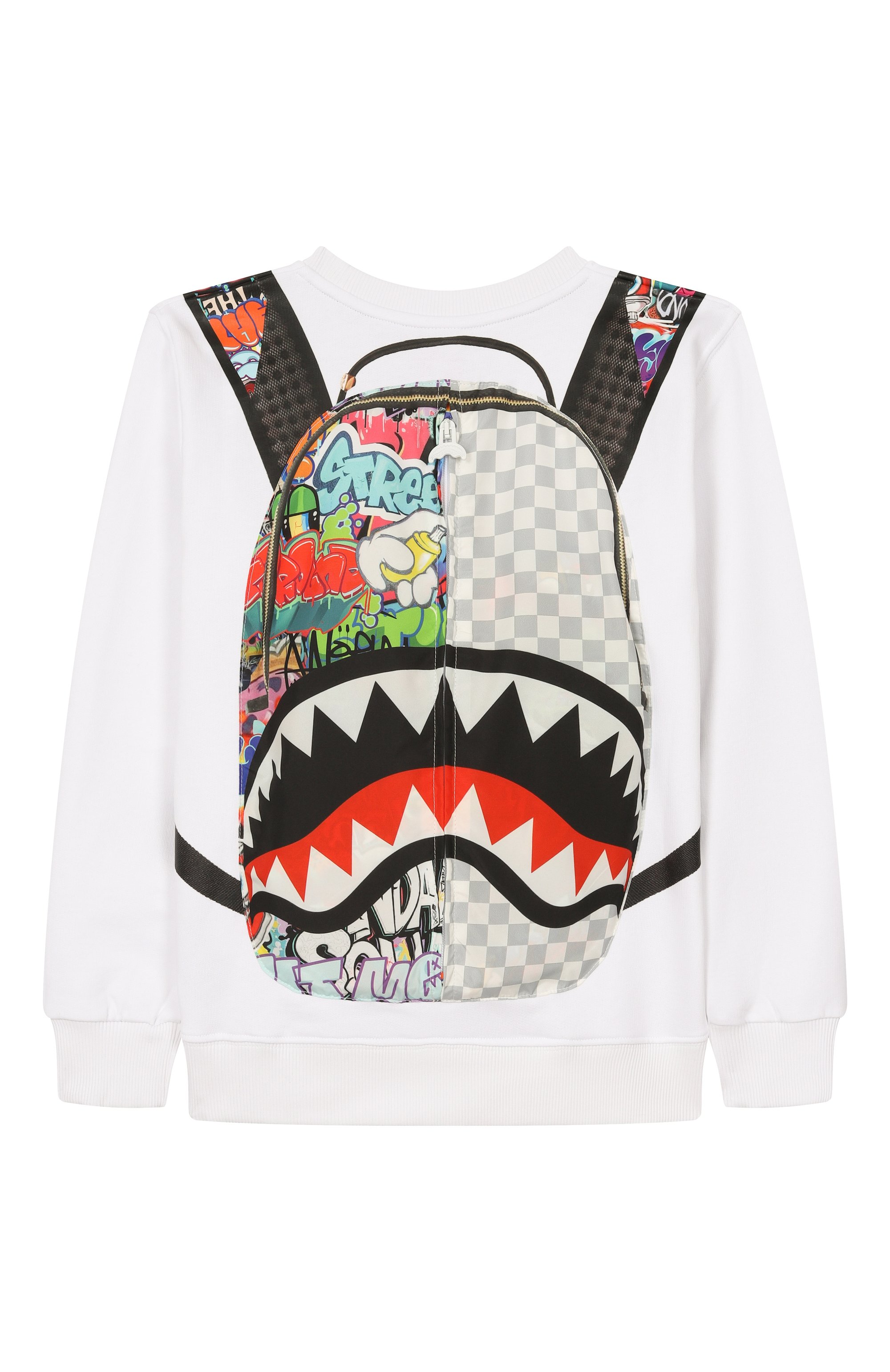 Комплект из свитшота и ветровки SPRAYGROUND, арт. SPY1403PLUS/SPRAYGR0UND WRITERS BACKPACK IN THE WH, фото 3