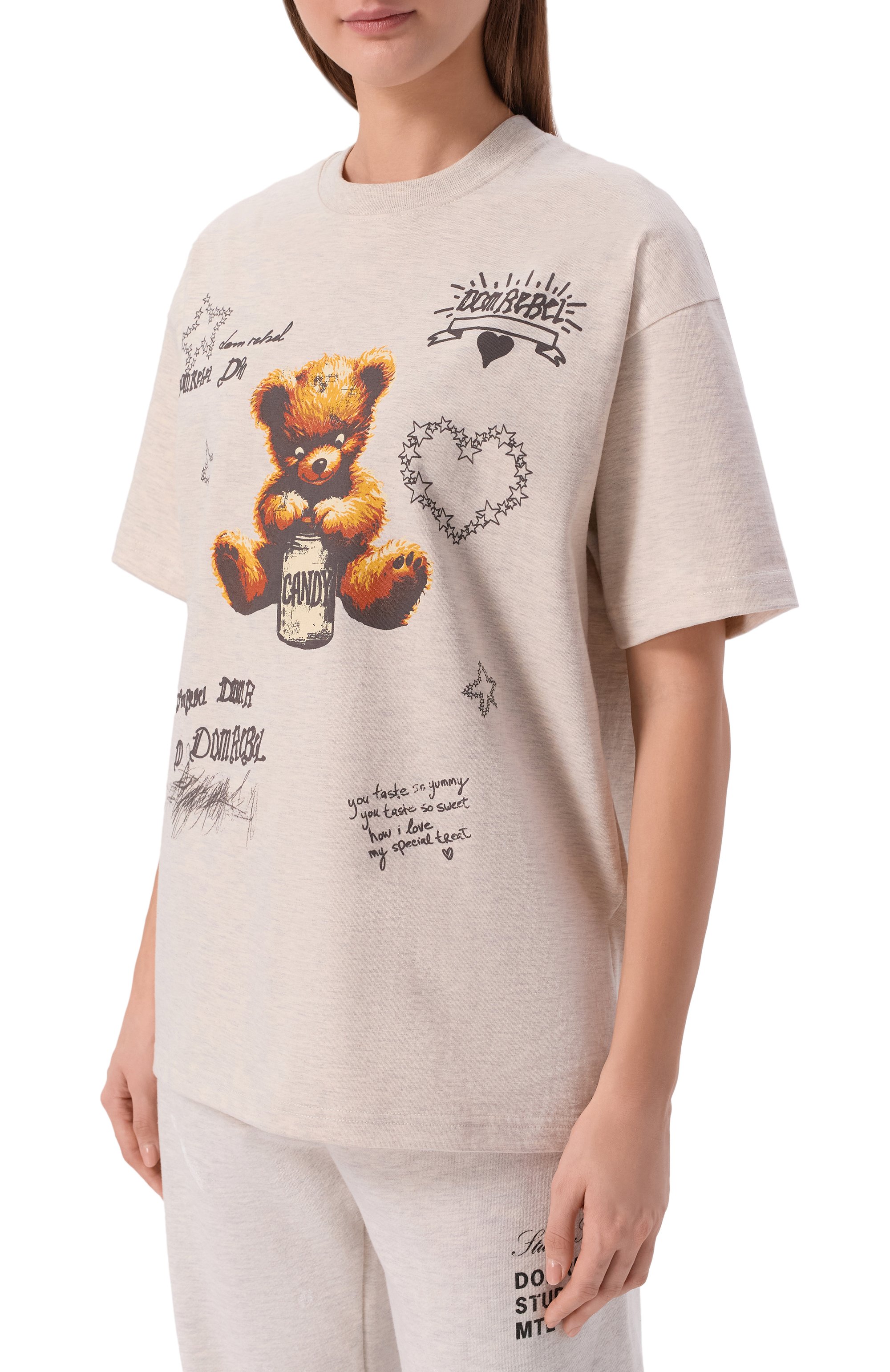 Хлопковая футболка DOMREBEL, арт. TREATS/T-SHIRT, фото 3