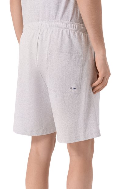 Хлопковые шорты sporty & rich x '47 & the new york yankees SPORTY AND RICH, арт. SH039623660GY03, фото 4