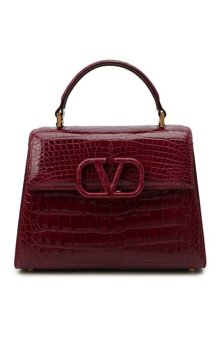 Женская сумка vsling small из кожи аллигатора VALENTINO, арт. WW2B0F53/XDE/AMIS