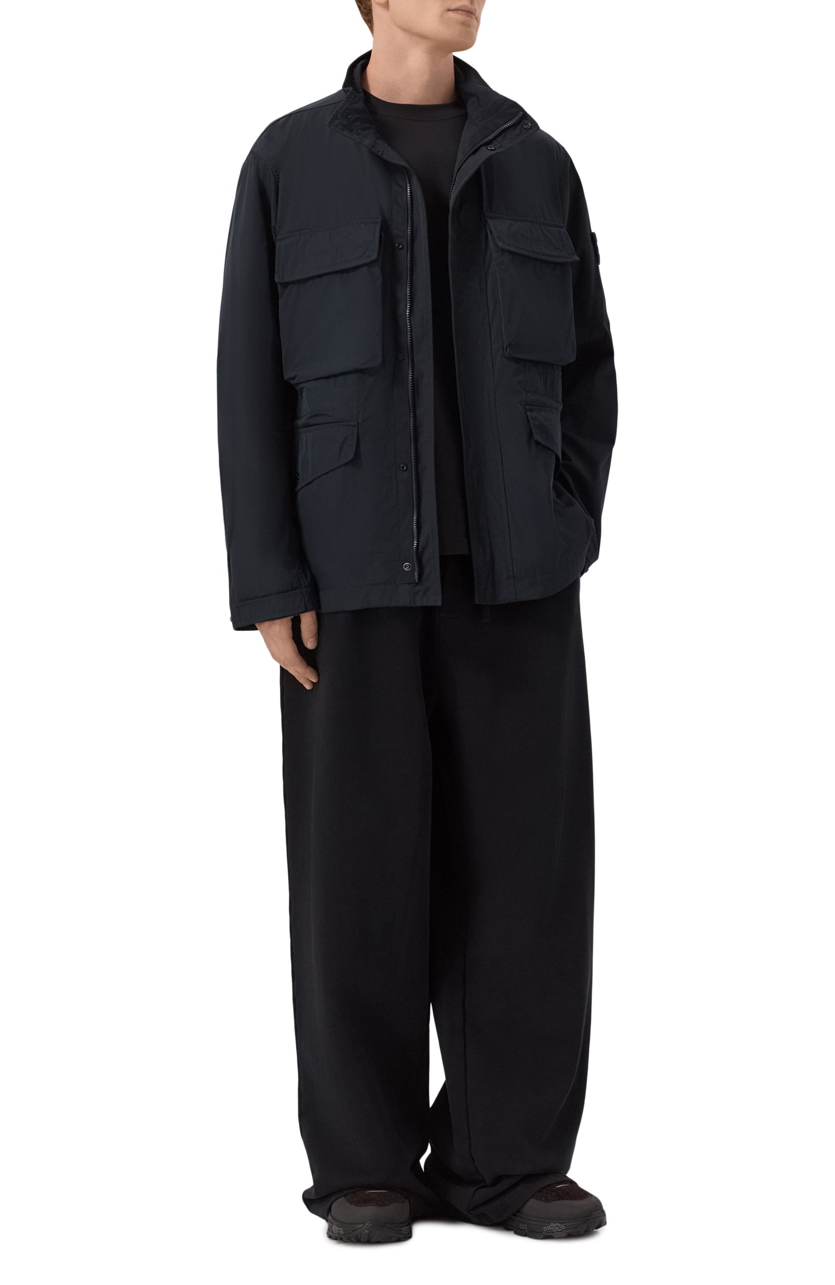 Куртка STONE ISLAND темно-синего цвета по цене 126500 руб., арт. L1S154100034/S0026, фото 2 Куртка STONE ISLAND, арт. L1S154100034/S0026, фото 2