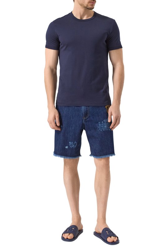 Джинсовые шорты Dolce & Gabbana GP112Z/G8MU4 Синий  GP112Z/G8MU4 Фото 2