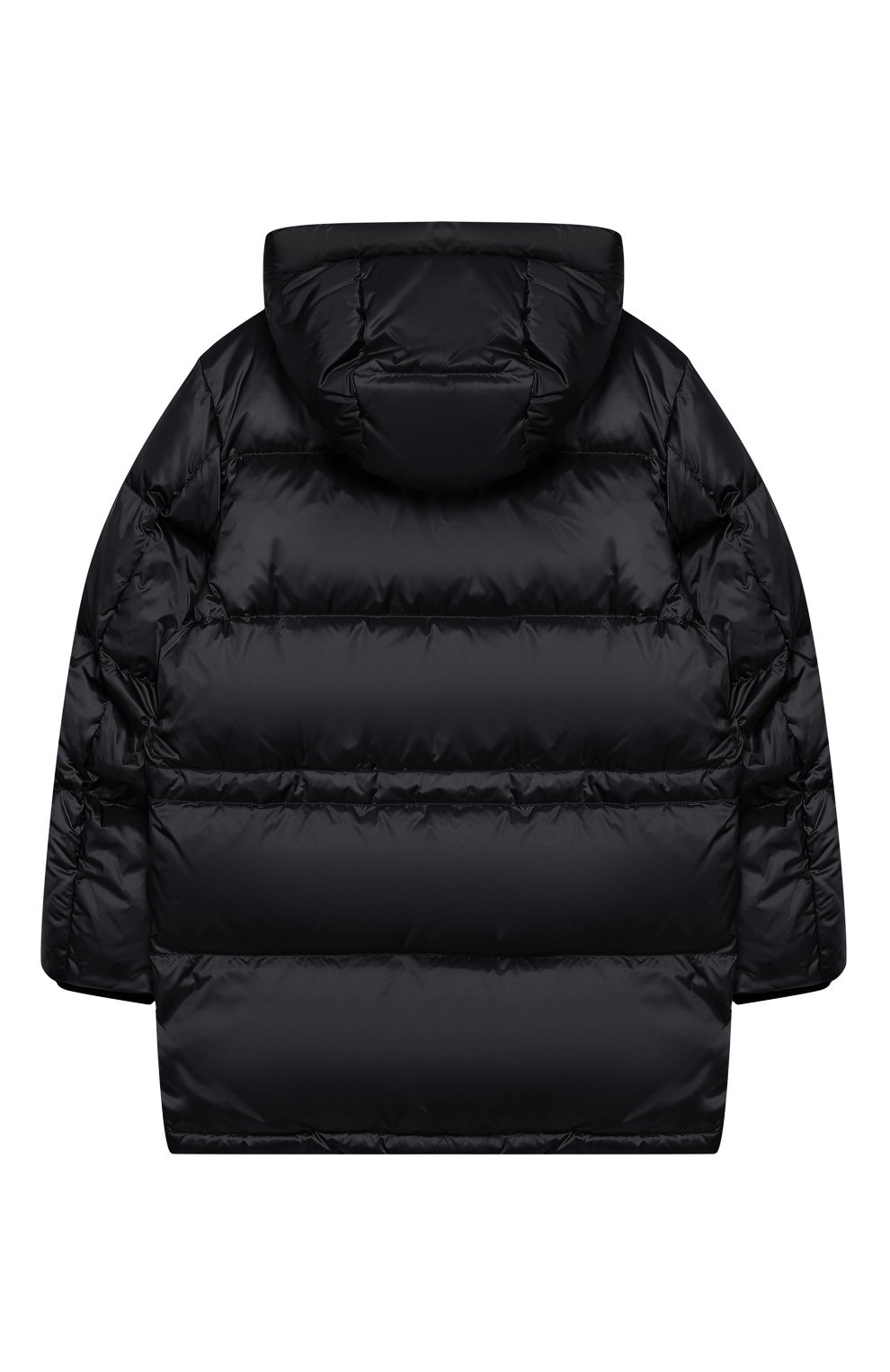 Пуховая куртка с капюшоном EMPORIO ARMANI темно-синего цвета по цене 35500 руб., арт. 6G4L79/4NGYZ, фото 2 Пуховая куртка с капюшоном EMPORIO ARMANI, арт. 6G4L79/4NGYZ, фото 2