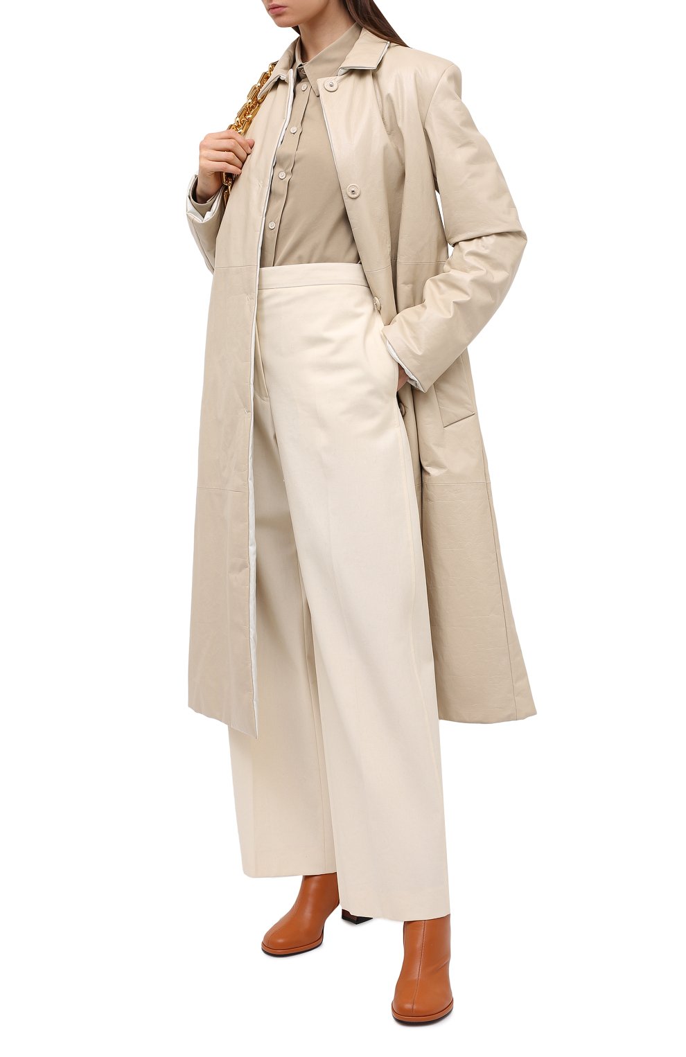 Кожаные ботильоны MANU ATELIER коричневого цвета по цене 49250 руб., арт. 2019042, фото 2 Кожаные ботильоны MANU ATELIER, арт. 2019042, фото 2